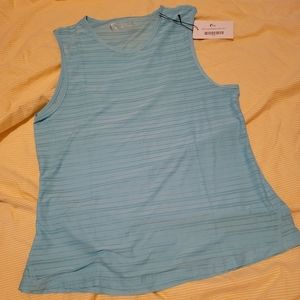 Sky luxe muscle tank